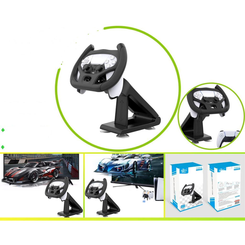 Volante controlador para juegos de carrera PS5