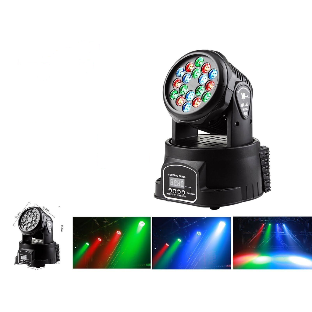 [AKL-6001] Lampara de escenario LED cabeza movil 60W RGB
