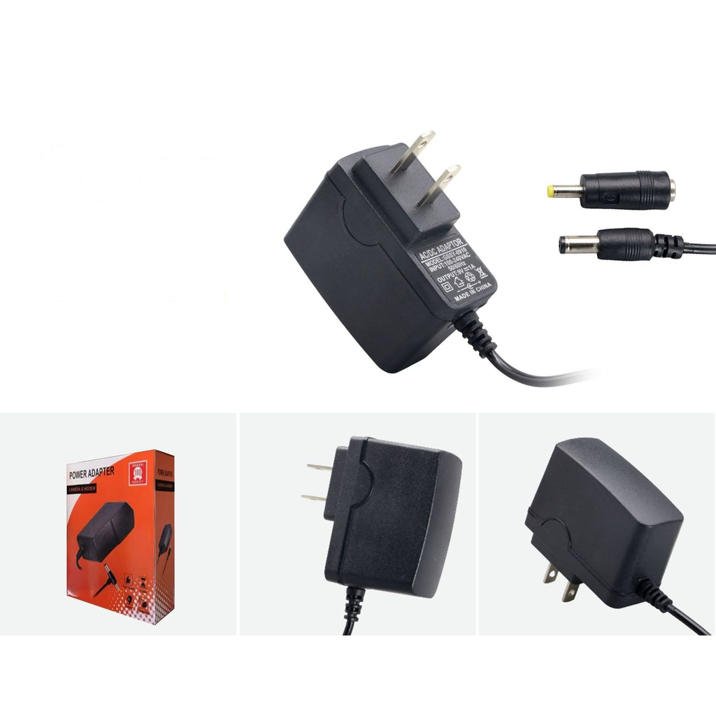 [DSY-6009V-1A] Adaptador de corriente AC/DC 9V 1A para camara y modem
