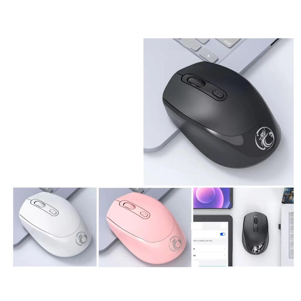 Mouse inalambrico 2.4G Bluetooth