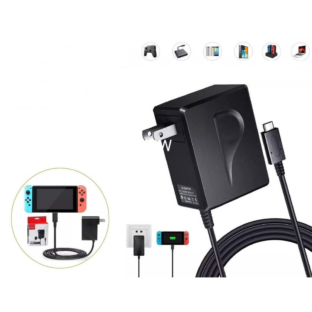 [SND-384] Cargador de pared 40W Tipo-C para Nintendo Switch