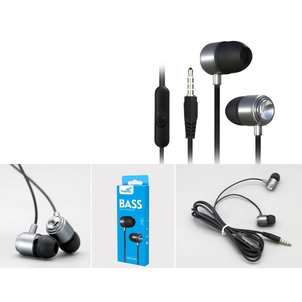 Audifonos in-ear con microfono y bajo conector 3.5mm