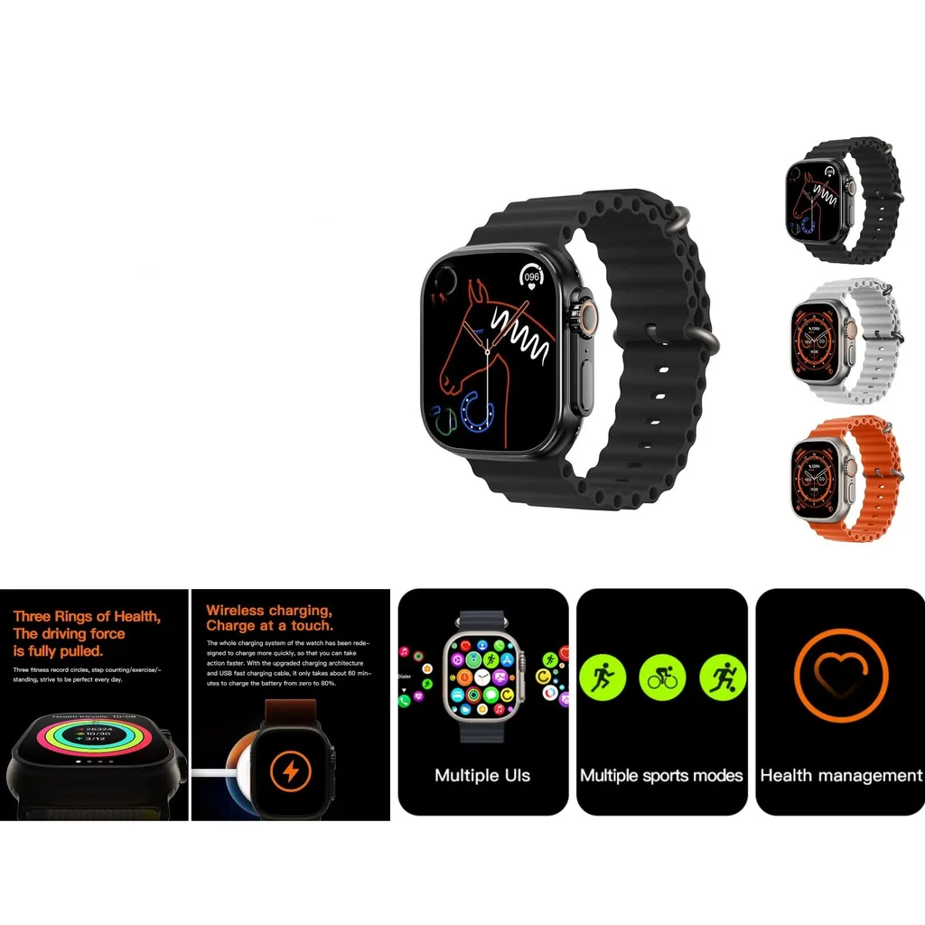 Reloj inteligente smartwatch pantalla 2.09 pulg IPS Bluetooth 5.0