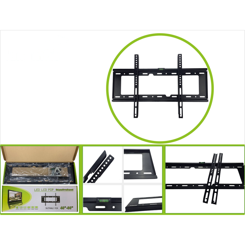 [RM-11] Soporte fijo de pared para TV de pantalla plana 40-80 pulg