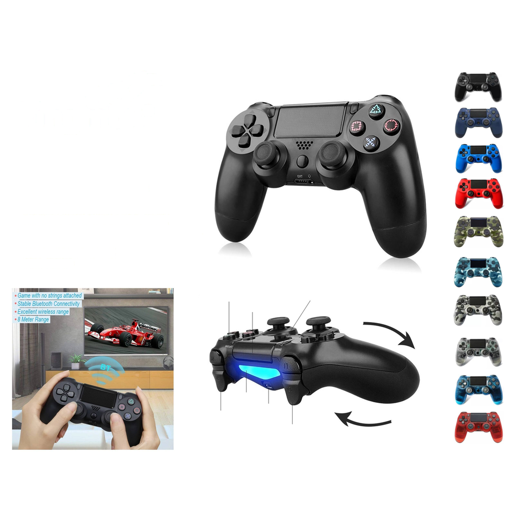 Control inalambrico para PS4 con doble motor
