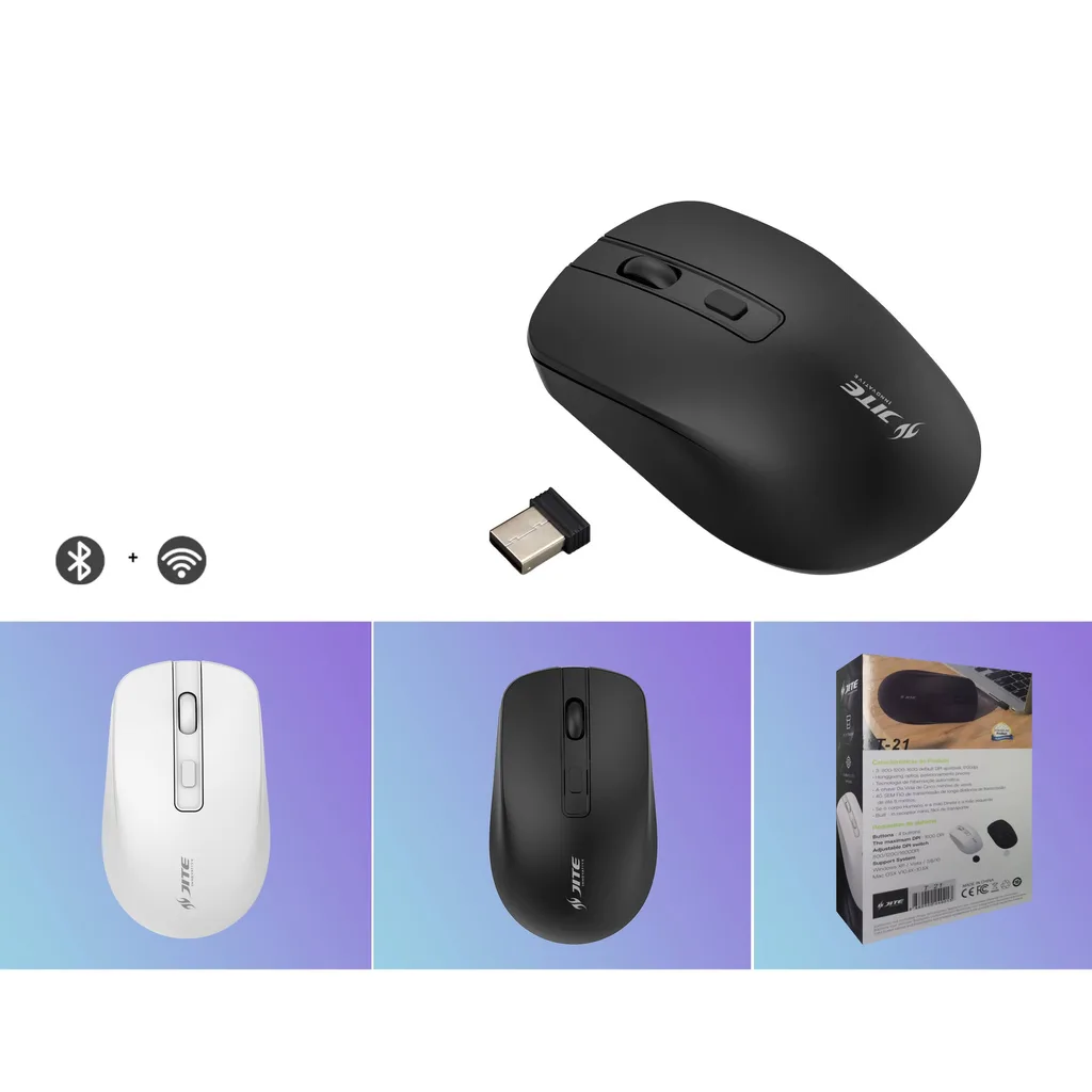 Raton inalambrico Bluetooth y 2.4G