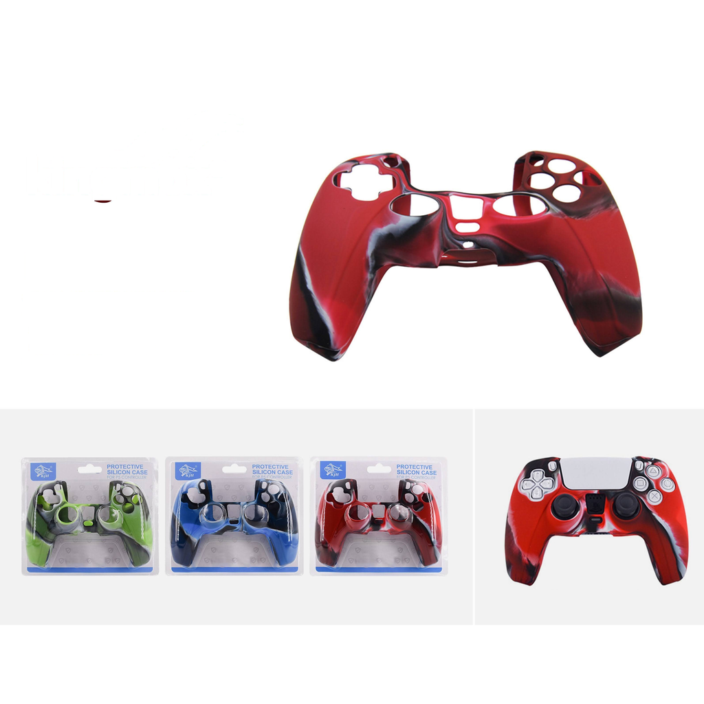 Funda de silicona protectora para controlador PS5