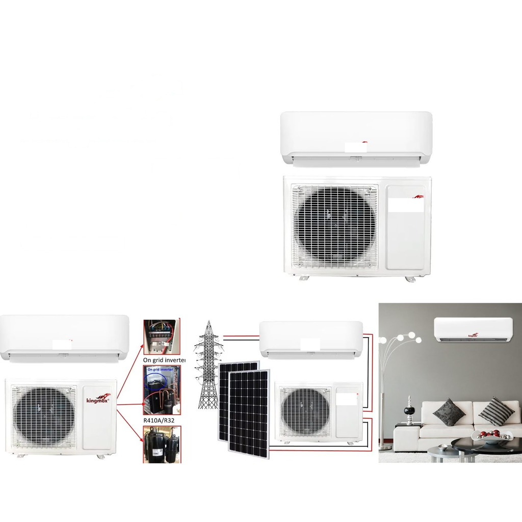Aire acondicionado solar hibrido 1.5 HP
