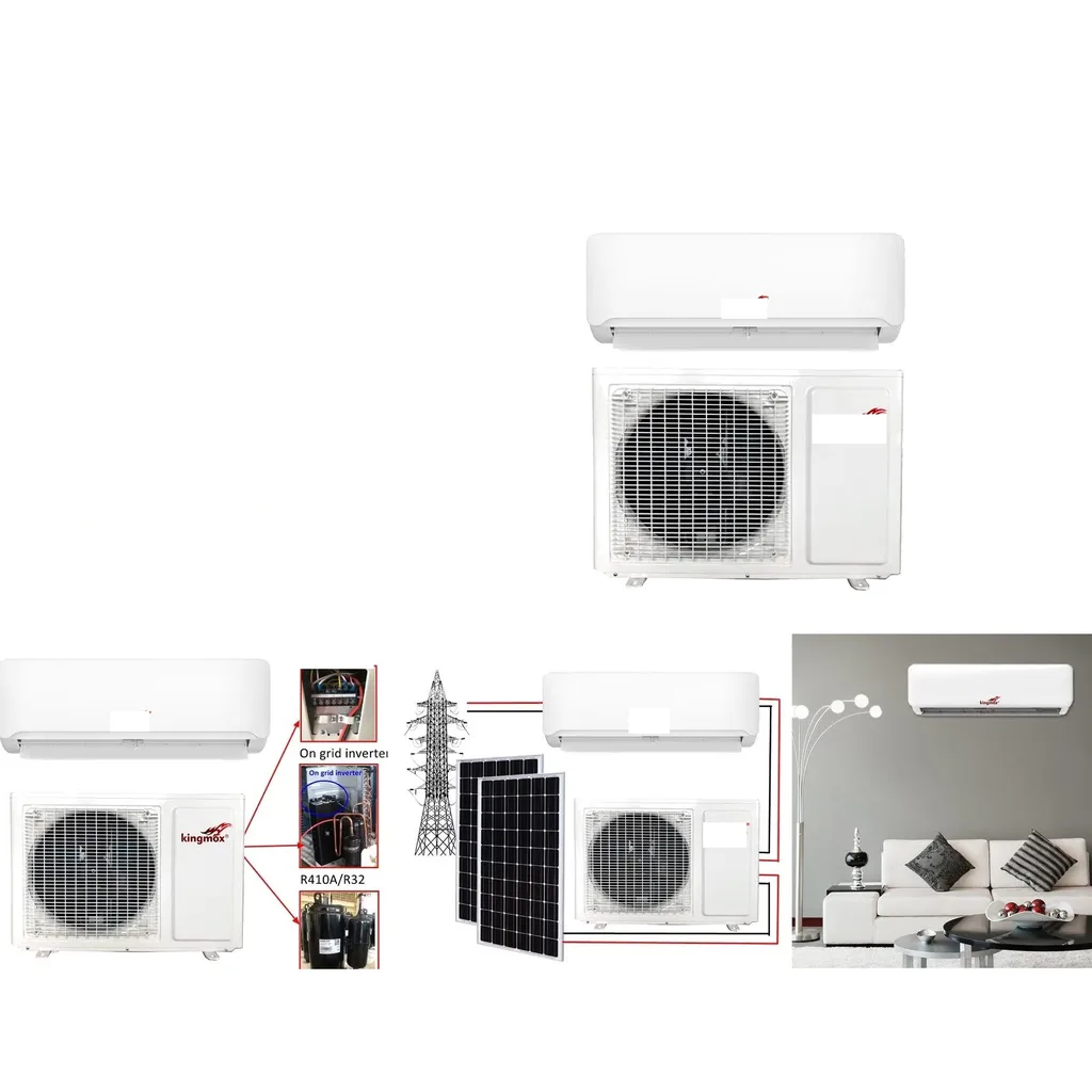 Aire acondicionado solar hibrido 1.5 HP
