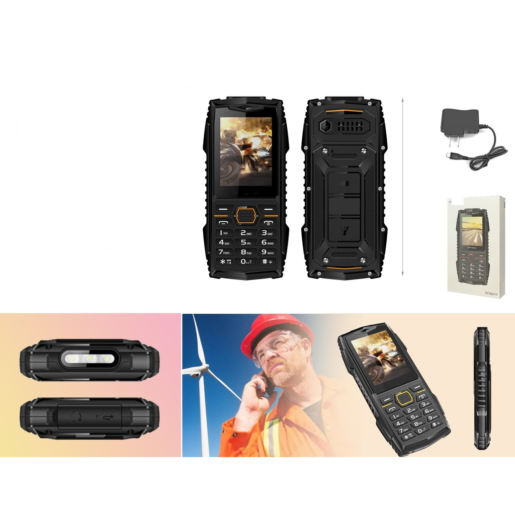 Telefono resistente 3G IP68 a prueba de agua y golpes