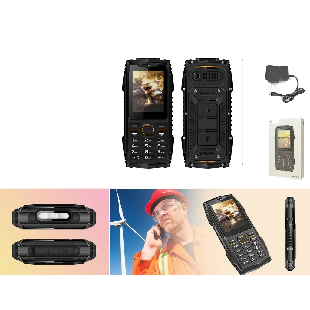 Telefono resistente 3G IP68 a prueba de agua y golpes