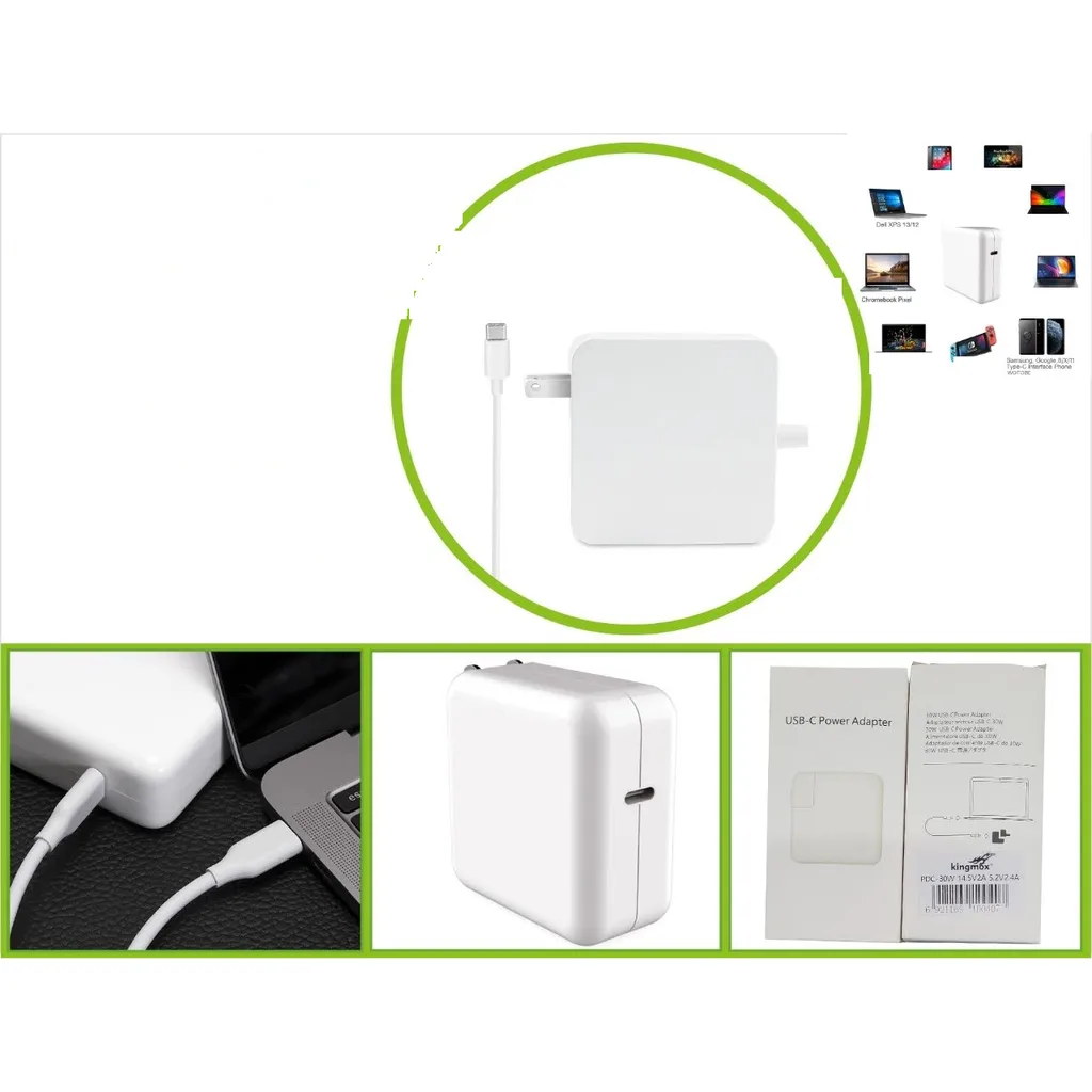 Cargador adaptador USB-C 30W para MacBook