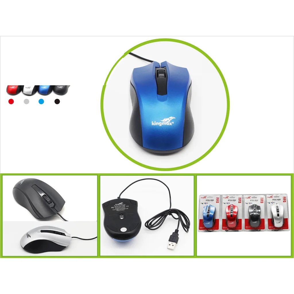 Mouse alambrico optico 3D - Modelo DSY-7006