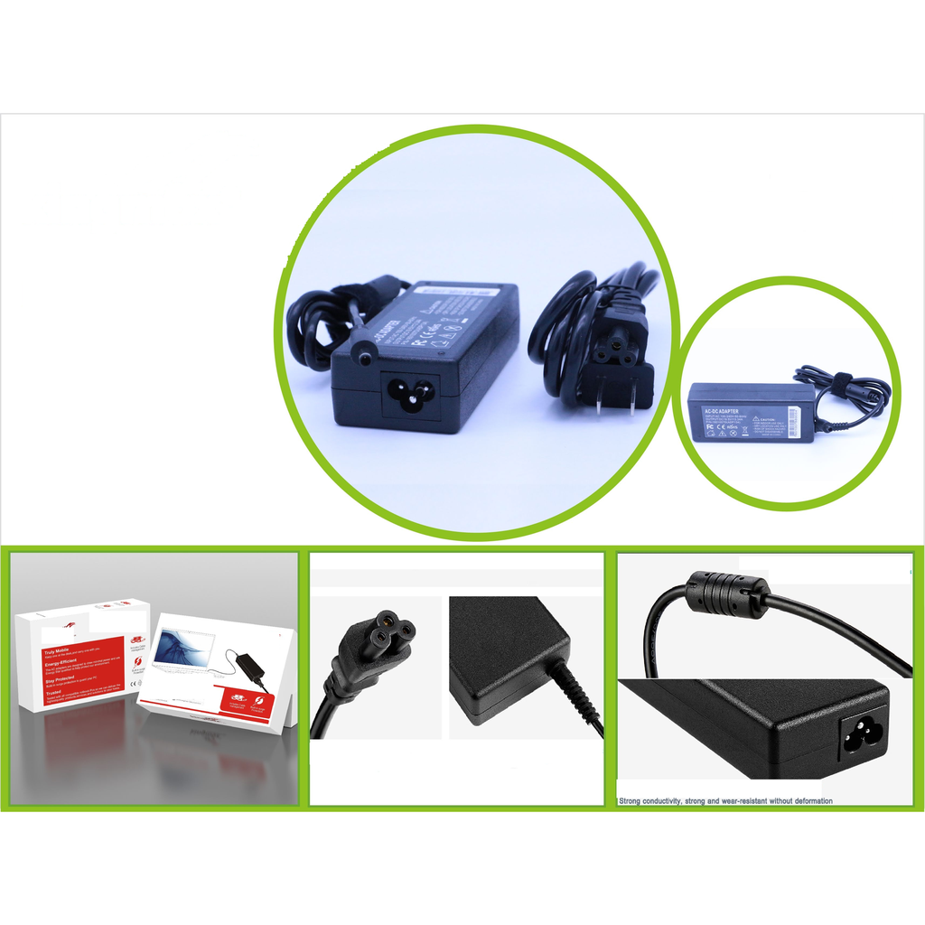 Adaptador de corriente portatil 65W para Dell