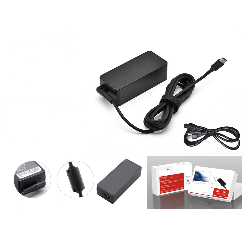 [LE330] Adaptador de corriente portatil 65W Type-C para Lenovo