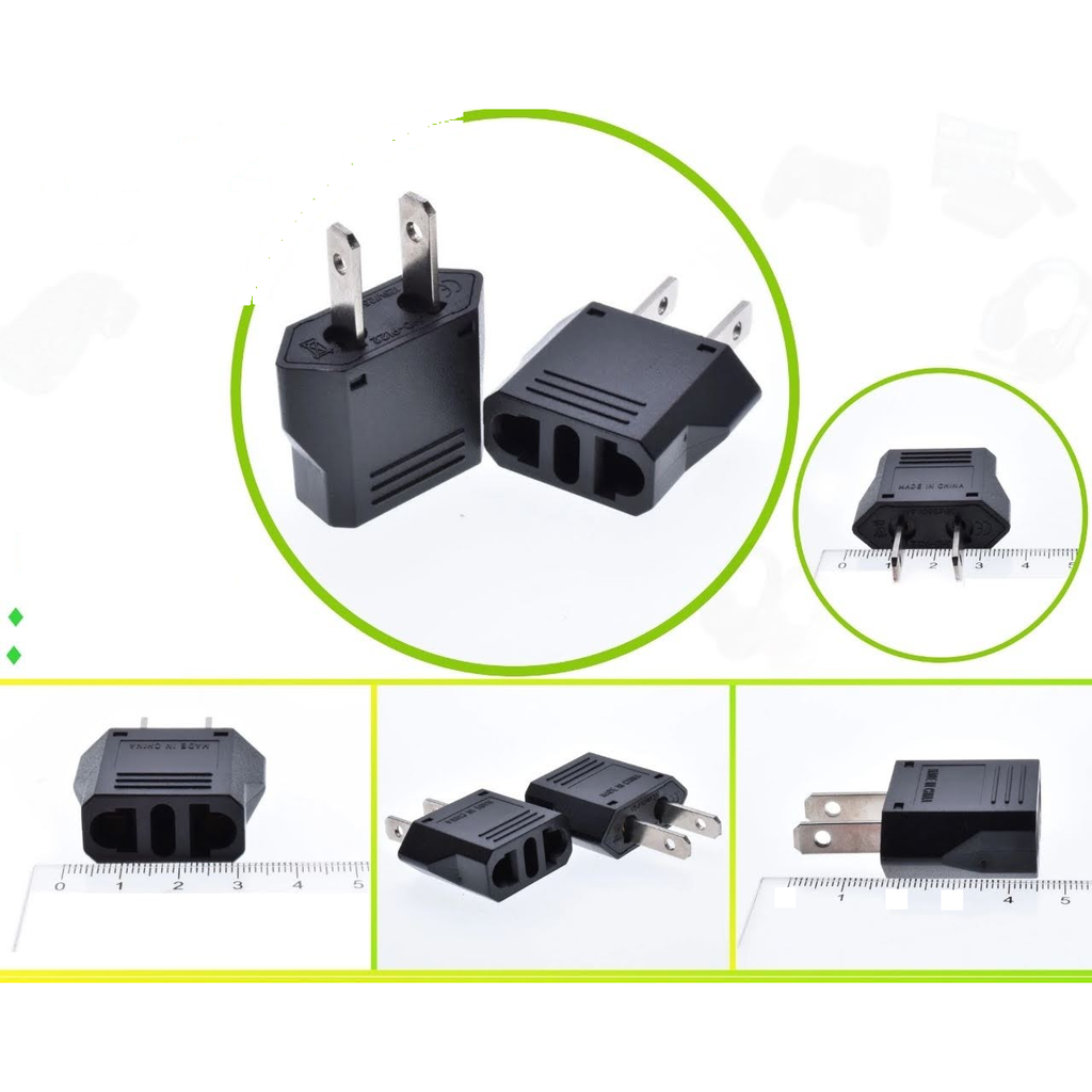 [USC-01] Adaptador de enchufe EU a US