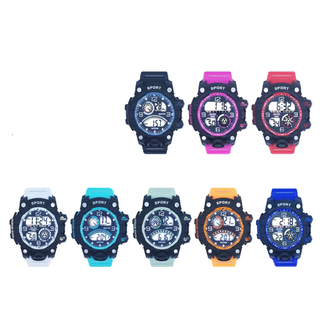 Reloj deportivo digital para nino resistente al agua