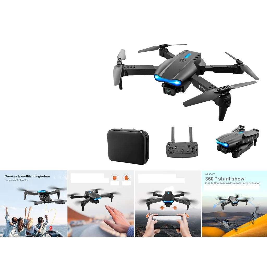 Drone plegable doble camara 4K - Modelo E99 PRO