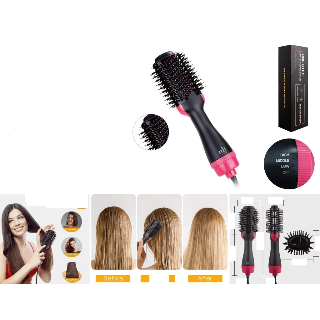 Cepillo secador de cabello de un paso