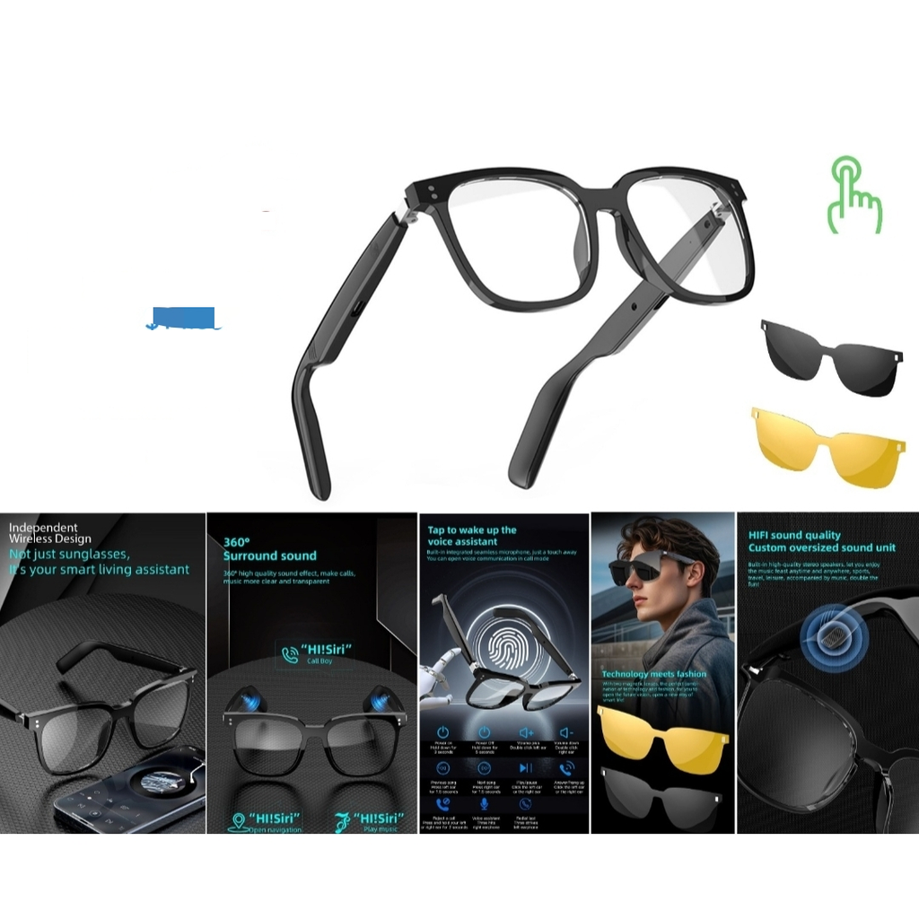 Gafas Bluetooth con auriculares integrados