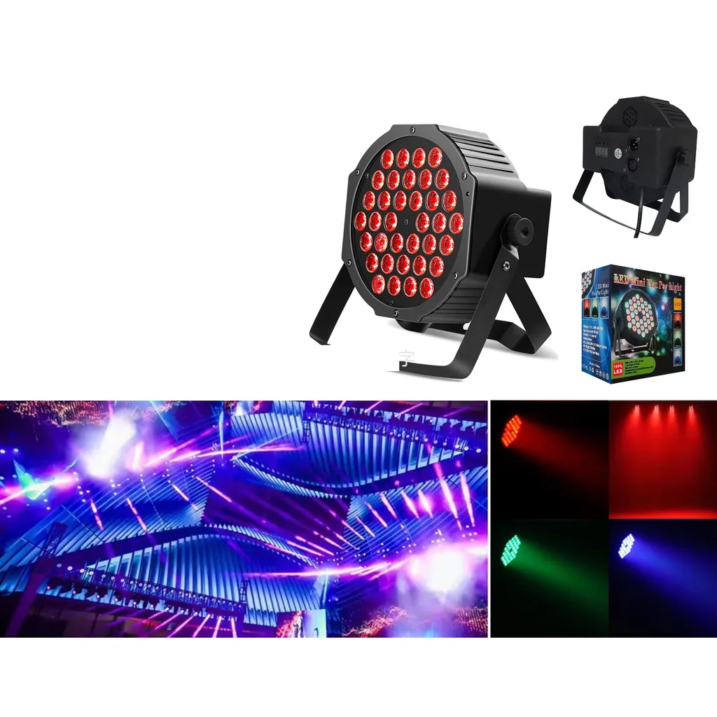 Lampara de escenario LED 36 LEDs RGB - Modelo ET-L7015