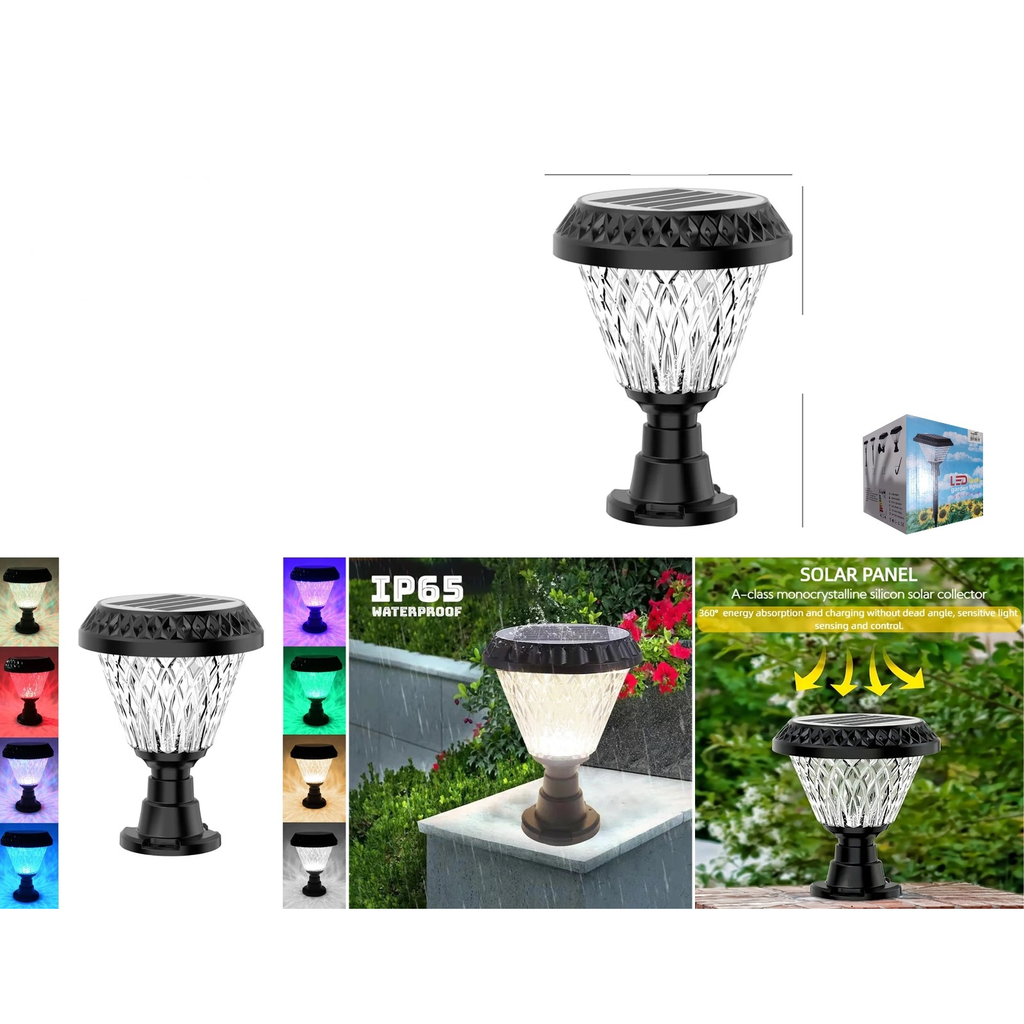Lampara solar de jardin LED