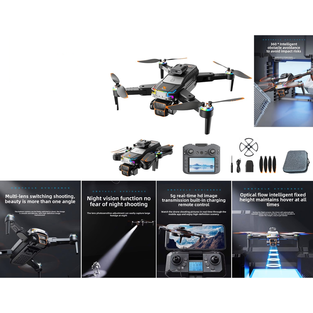 [JS39P] Dron con doble camara HD y pantalla 4.3 pulgadas