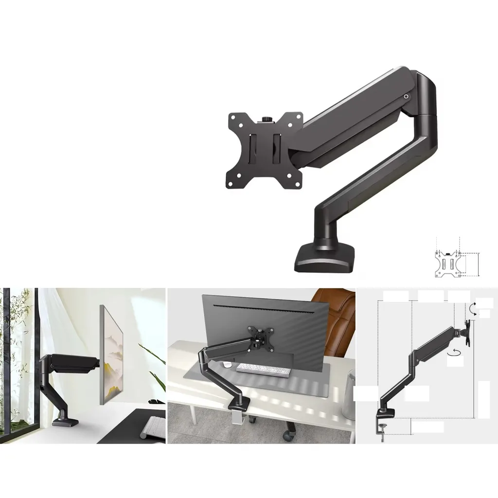 Soporte de monitor de brazo individual 14-32 pulg