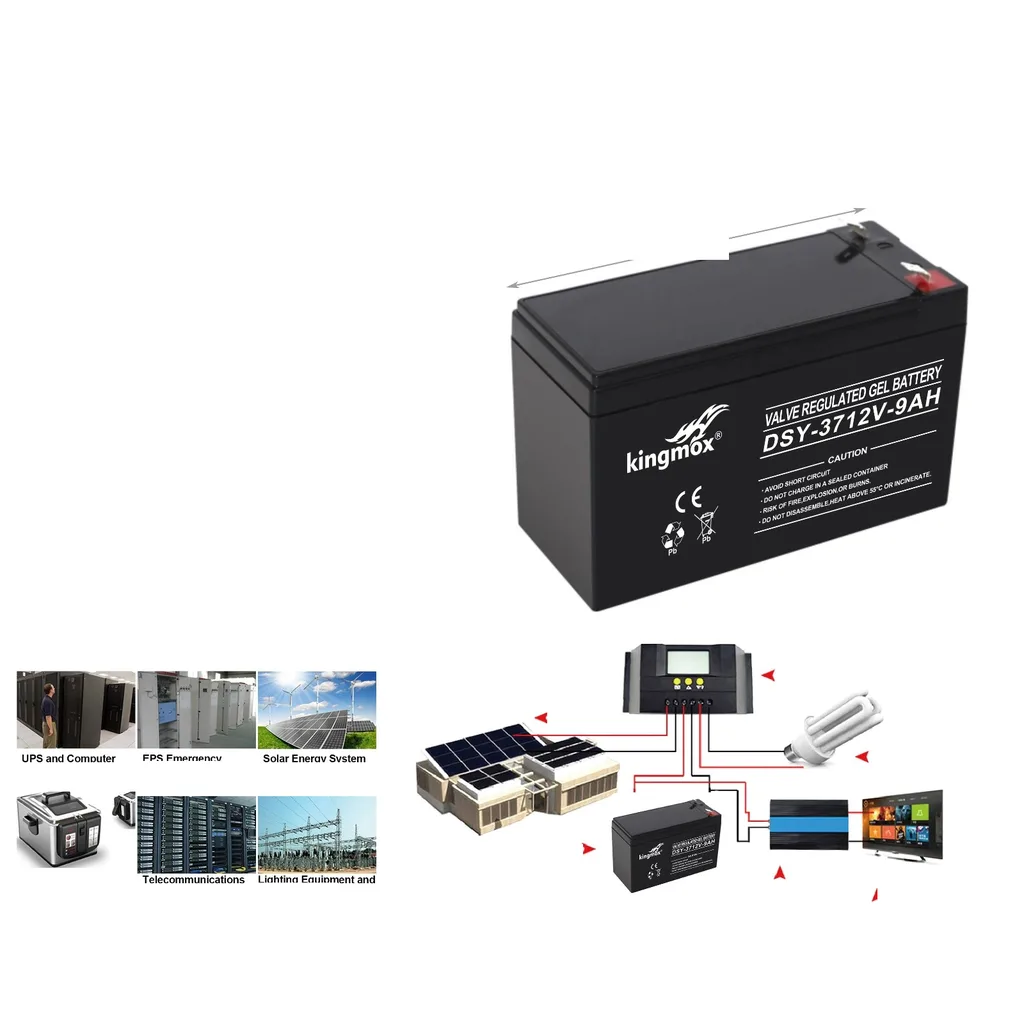Bateria de plomo-acido recargable 12V 9AH