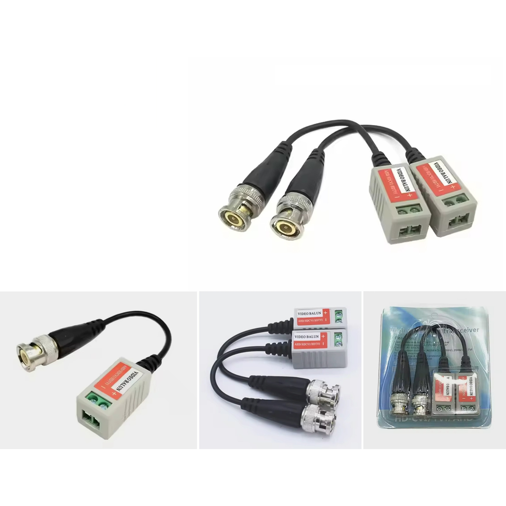 Transmisor de video balun por par trenzado HD-CVI/TVI/AHD