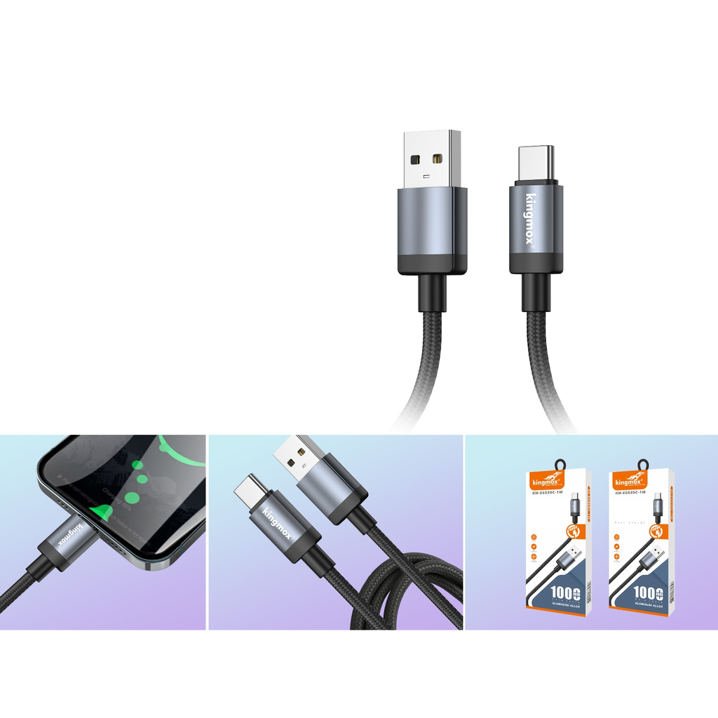 Cable USB a Type-C 6.8A aleacion de aluminio 1M