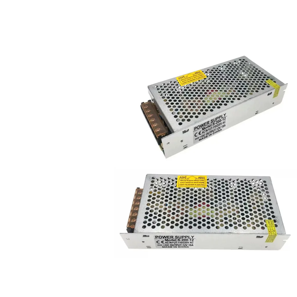 Transformador para tiras LED 200W 12V