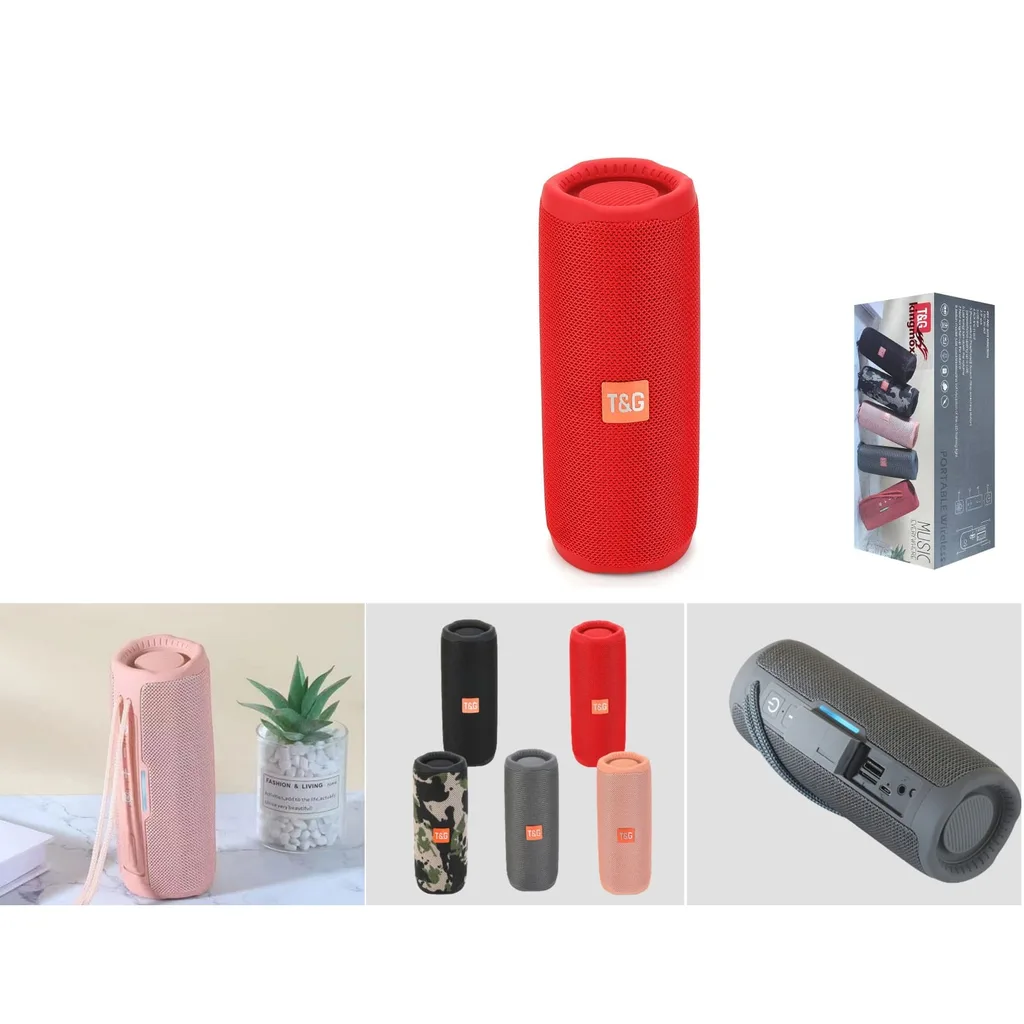 Parlante portatil Bluetooth TWS inalambrico