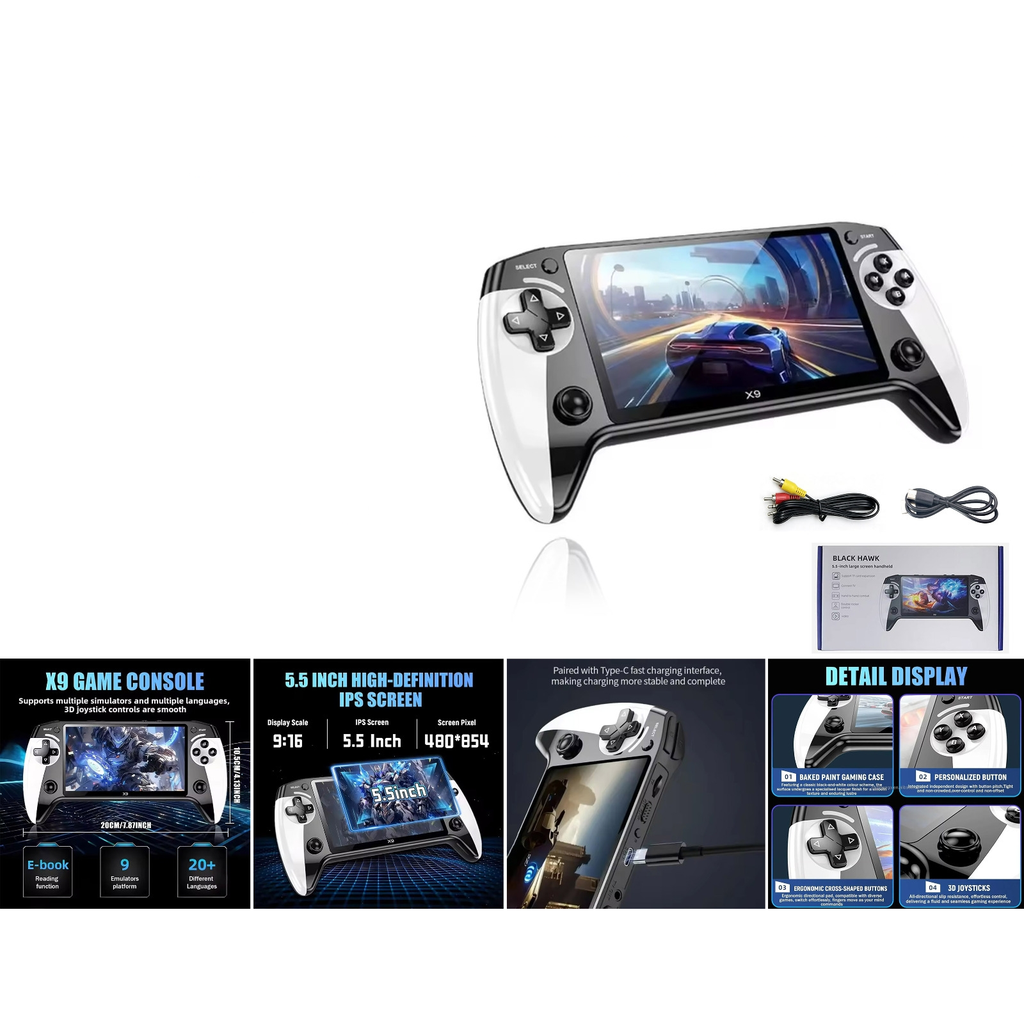 [X9] Consola de juegos portatil 5.5 pulgadas