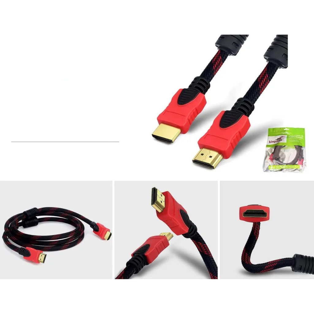 Cable HDMI 1080P tejido blindado