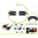 Cable VGA Full HD 1080P reforzado con filtro magnetico