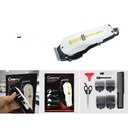 Maquina cortadora de cabello con cable blanca - Modelo GM-1017