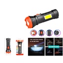 Linterna LED recargable con luz COB lateral