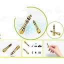 Adaptador de audio 6.5mm macho a 3.5mm hembra