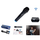 Microfono inalambrico profesional UHF con pantalla digital