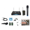 Sistema de microfono inalambrico VHF profesional