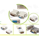 Adaptador DVI 24+5 macho a VGA hembra