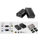 Extender HDMI por cable de red Cat5e/6 Full HD 1080p 60M