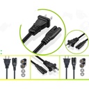 Cable de corriente tipo 8 AC 1.5M