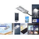 Lampara solar LED de calle integrada 500W con sensor de movimiento
