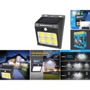 Lampara solar de pared con sensor de movimiento - Modelo MH-801-COB-C