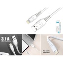 Cable de datos y carga rapida USB a Lightning 1M