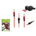 Cable auxiliar de audio con microfono 3.5mm