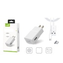 Cargador rapido 3.1A con cable Micro USB de 1M - Modelo DSY-6001M