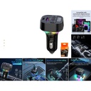 Transmisor FM Bluetooth para auto con cargador PD45W